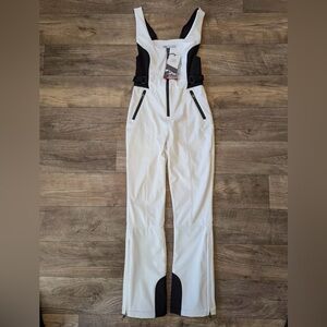 Zara Recco Snow Coverall Bib Pants *NWT*  Small Women Ski Collection Waterproof